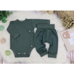 Bērnu komplektiņš no 2 daļam "Blank baggi khaki" 