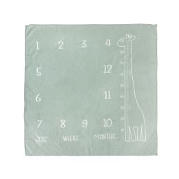 Muslina autiņi (foto fons) mazuļiem "Giraffe" 120x120cm