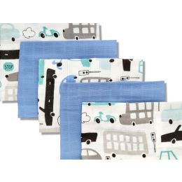 Muslīna mini autiņi komplekts "Mini" 5 gab.  38x38 cm