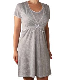 Kokvilnas naktskrekls grūtniecēm un barojošām "Little stars"