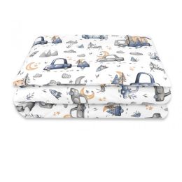 Komplekts jaundzimušajam no 6 daļām "On road blue"