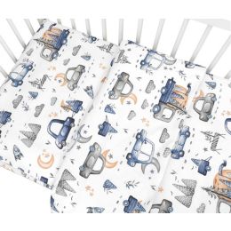 Komplekts jaundzimušajam no 6 daļām "On road blue"