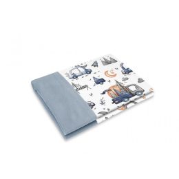 Komplekts jaundzimušajam no 6 daļām "On road blue"