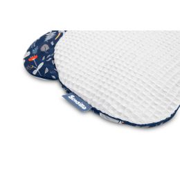 Komplektas kūdikiui "Owls" pledas 56x76 cm ir pagalvė 36x28 cm