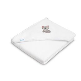 Dvielis ar kapuci "Wolf" 100x100cm 