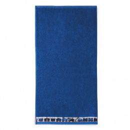 Dvielis bērniem (Ēģiptes kokvilnas) "Trains blue"