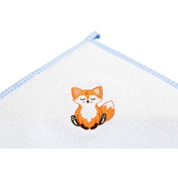 Dvielis ar kapuci "Red fox" 100x100cm 