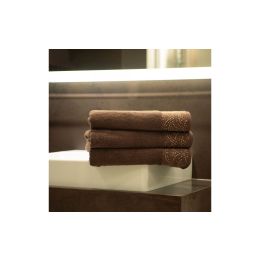 Dvielis (Ēģiptes kokvilnas) "Amore"  brūns