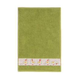 Dvielis bērniem (Ēģiptes kokvilnas) "Duck green"