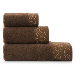 Dvielis (Ēģiptes kokvilnas) "Amore"  brūns