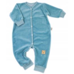 Zīdaiņu rāpulītis ar piedurknēm  "Velour iceberg"  