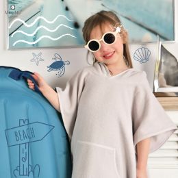 Bērnu pončo "Little swimmers"  0-4 gadi