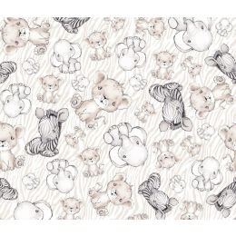 Flaneļa autiņš ūdens necaurlaidīgi 45x55cm "Lion"