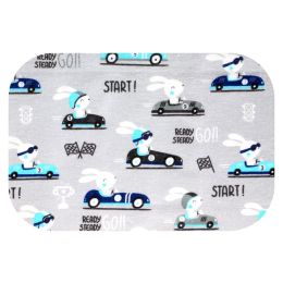 Flaneļa autiņš ūdens necaurlaidīgi Maxi 45x115cm  "Bunny go"