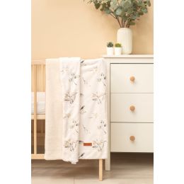 Pledas kūdikiui "Silky" 100x80 cm su Olive raštu