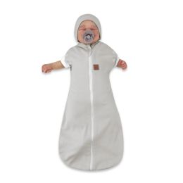 Autiņš - kokons jaundzimušajam Teddy interlock super soft pelēks