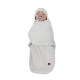 Autiņš - kokons jaundzimušajam Leo interlock soft pelēks