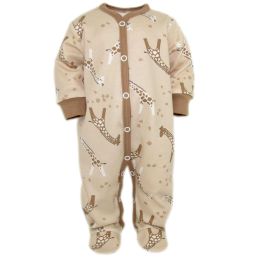 Zīdaiņu kokvilnas rāpulītis ar piedurknēm "Melman"