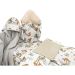 Komplekts jaundzimušajam no 6 daļām "Forest family beige"